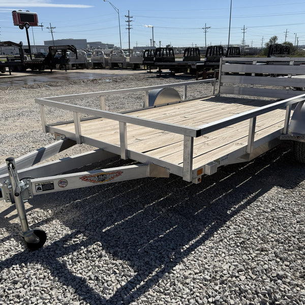 2022 H&H 82" X 12' UTILITY ALUMINUM RAIL SIDE
