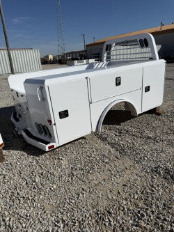 NORSTAR SC WHITE 9'4" X 90" UTILITY TRUCK BED