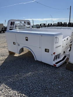 NORSTAR SC WHITE 8'6" X 84" UTILITY TRUCK BED