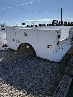 NORSTAR UB 8'6" X 78" WHITE UTILITY TRUCK BED