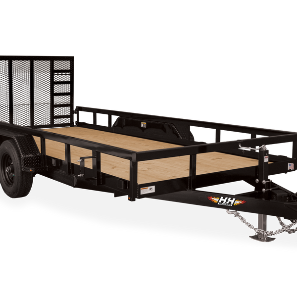2025 H&H 82" X 16' RAIL SIDE UTILITY