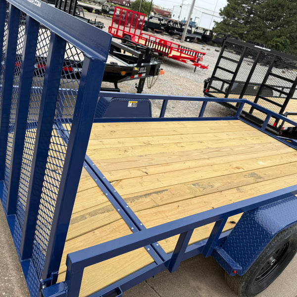 H&H 76" X 12' RAIL SIDE DOVETAIL UTILITY
