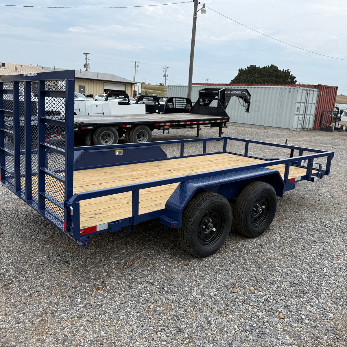 H&H 82" X 14' HD TANDEM UTILITY