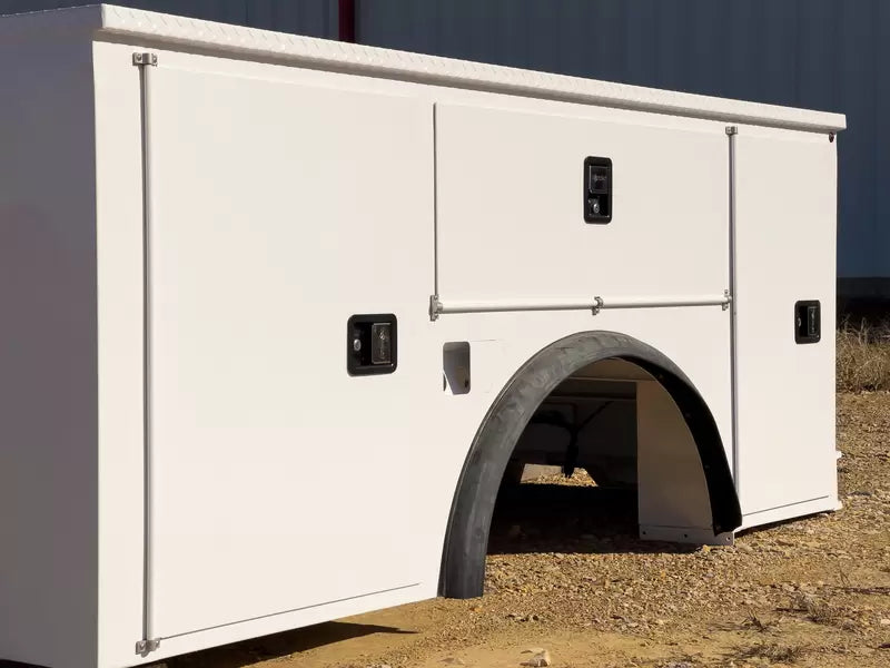 NORSTAR UB 8'6" X 78" WHITE UTILITY TRUCK BED
