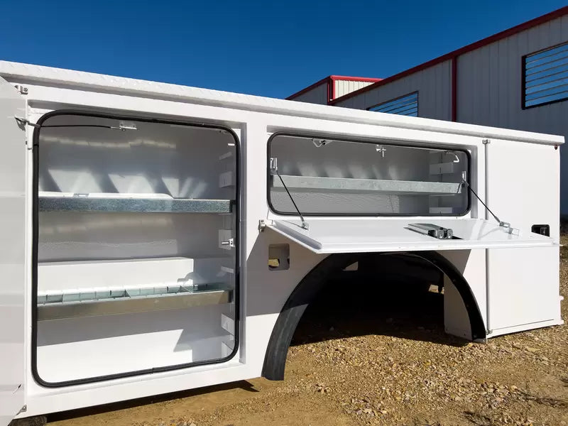 NORSTAR UB 8'6" X 78" WHITE UTILITY TRUCK BED