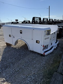 NORSTAR SC WHITE 8'6" X 84" SERVICE BODY TRUCK BED