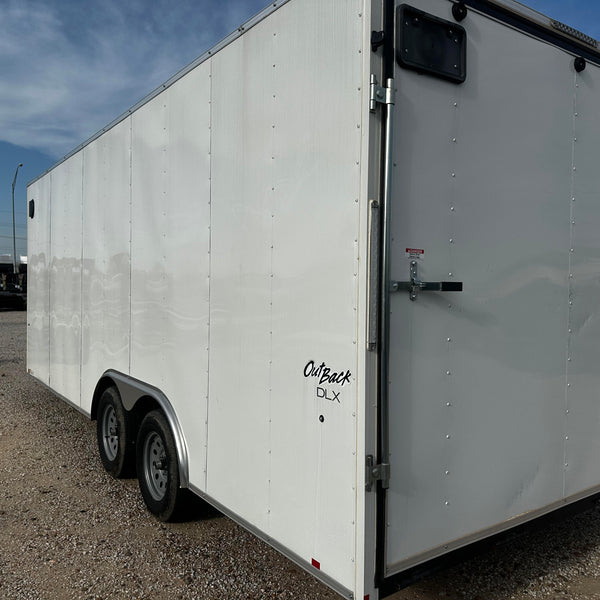 2024 PACE AMERICAN 8.5' X 20' FLAT TOP V-NOSE CARGO