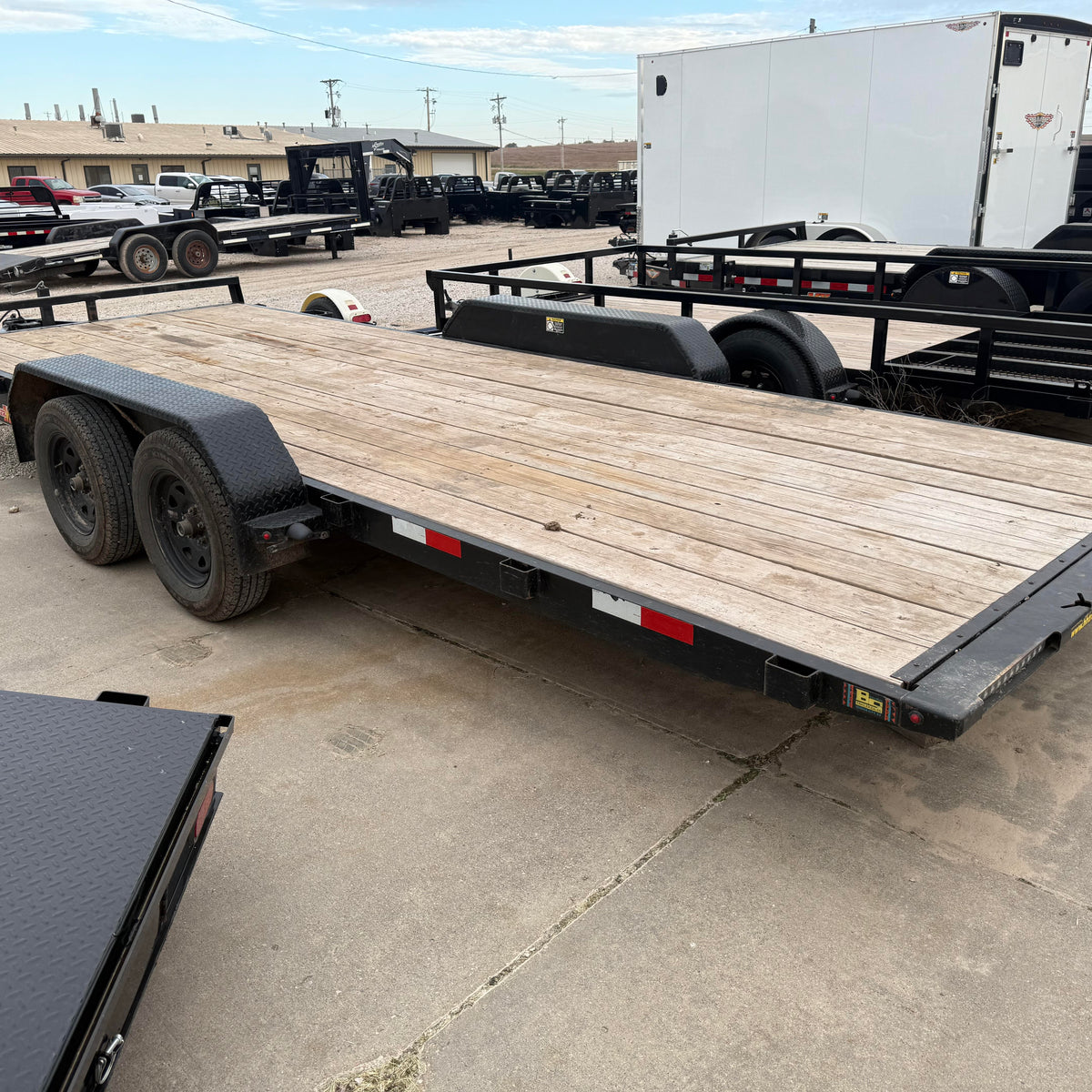H&H 82X20 MANUAL SPEEDLOADER TRAILER