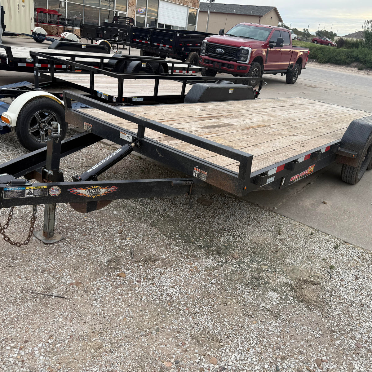 H&H 82X20 MANUAL SPEEDLOADER TRAILER