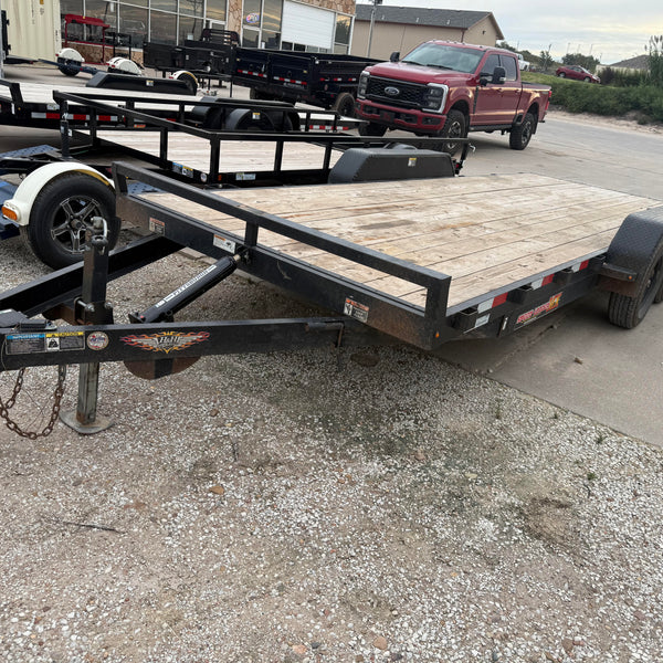 H&H 82X20 MANUAL SPEEDLOADER TRAILER
