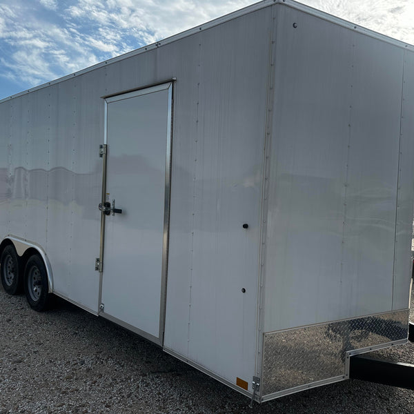 2024 PACE AMERICAN 8.5' X 20' FLAT TOP V-NOSE CARGO