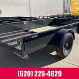 2024 H&H Trailers SOLID SIDE 76" X 12'